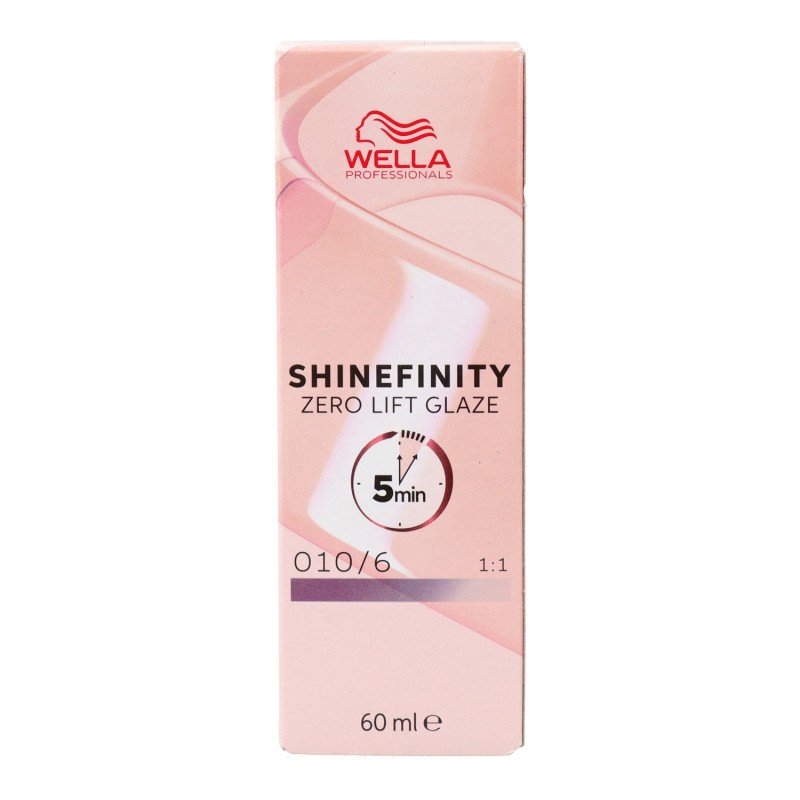 Wella Tinte Shinefinity Color 010/6 Rubio Super Claro Violeta 60 ml