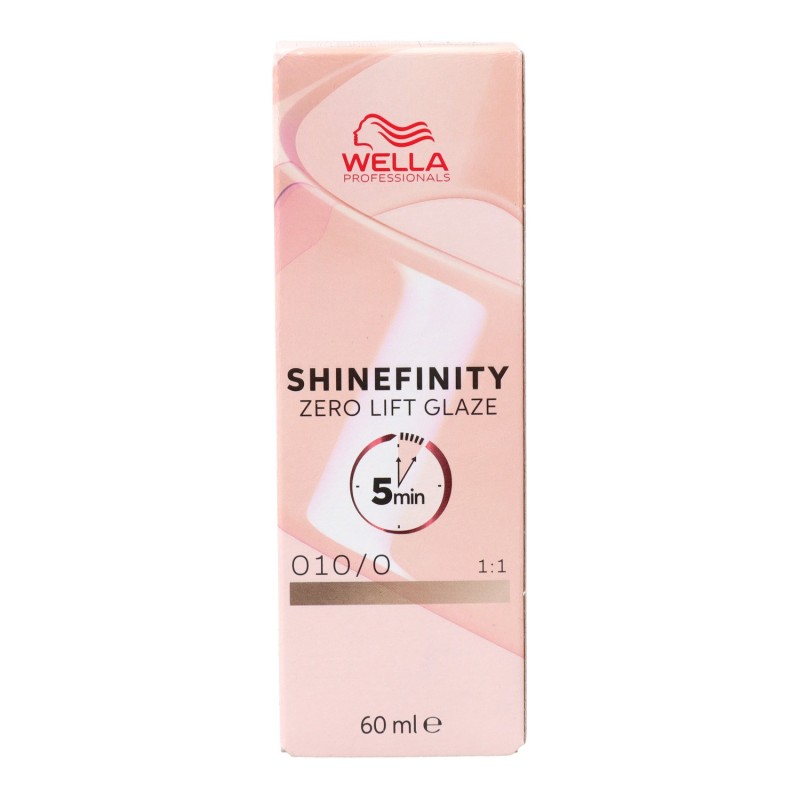 Wella Tinte Shinefinity Color 010/0 Rubio Super Claro Natural 60 ml