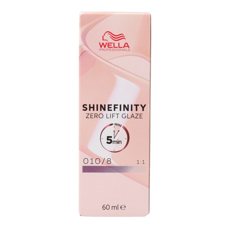 Wella Tinte Shinefinity Color 010/8 Rubio Super Claro Perlado 60 ml