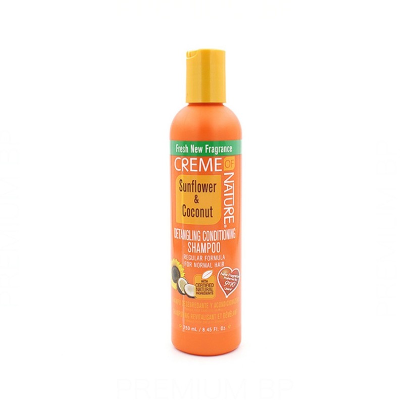 Creme Of Nature Sunflower & Coconut Champú Detangling Acondicionador 250 Ml