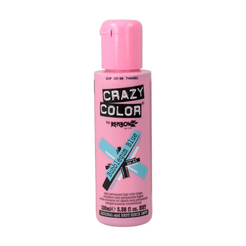 Crazy Color 63 Bubblegum Blue 100 Ml