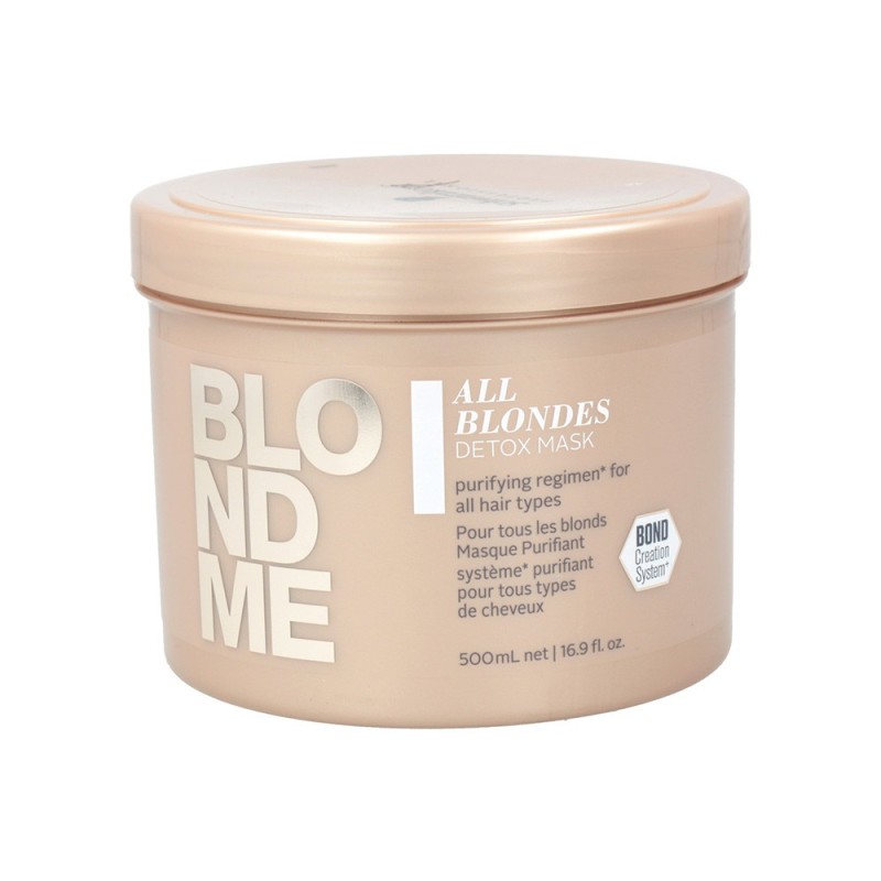 Schwarzkopf Blondme Keratin Restore All Blondes Mascarilla Detox 500ML