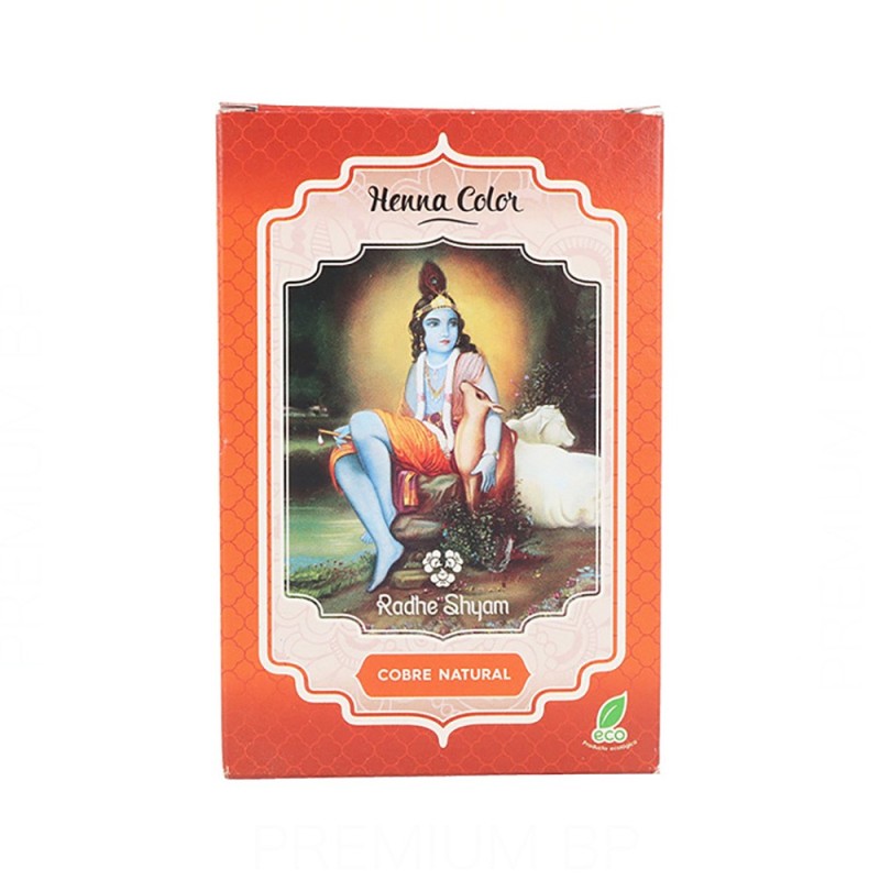 Radhe Shyam Henna En Polvo Cobre Natural 100 Gr