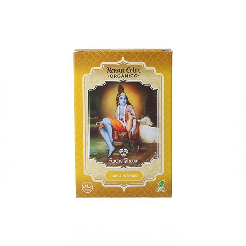 Radhe Shyam Henna En Polvo Rubio Intenso 100 Gr