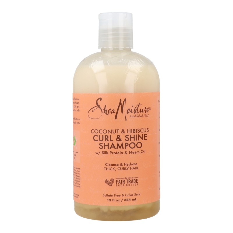 Shea Moisture Coconut & Hibiscus Curl Champú 384 Ml