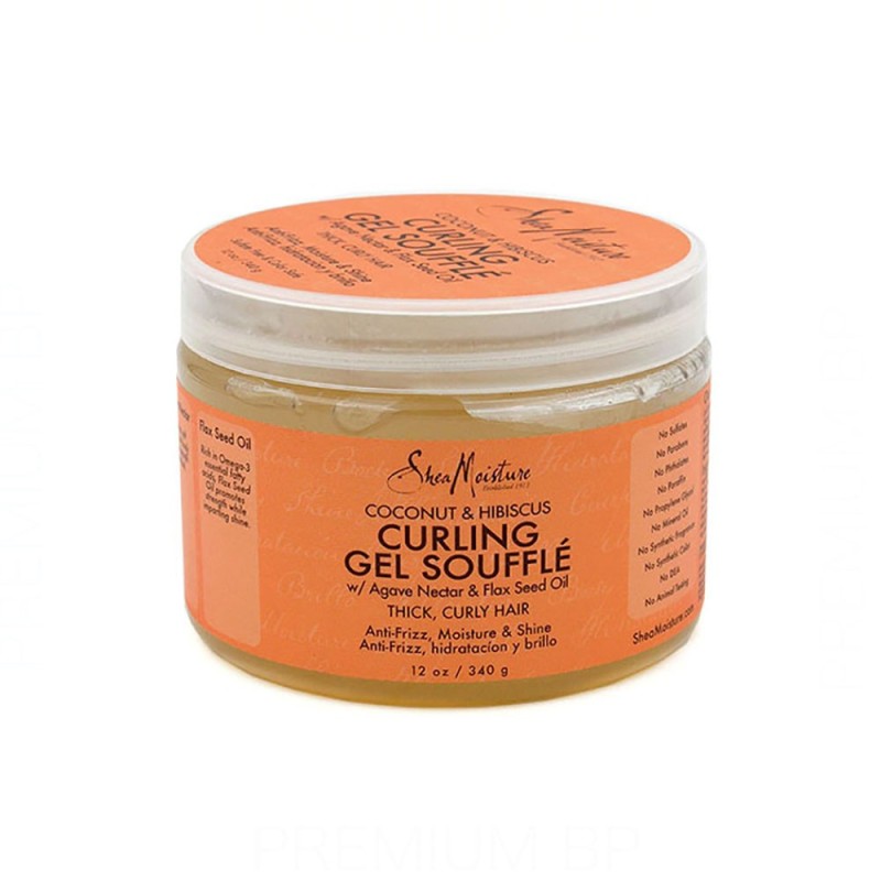 Shea Moisture Coconut & Hibiscus Curl Gel Soufflé 340 Gr