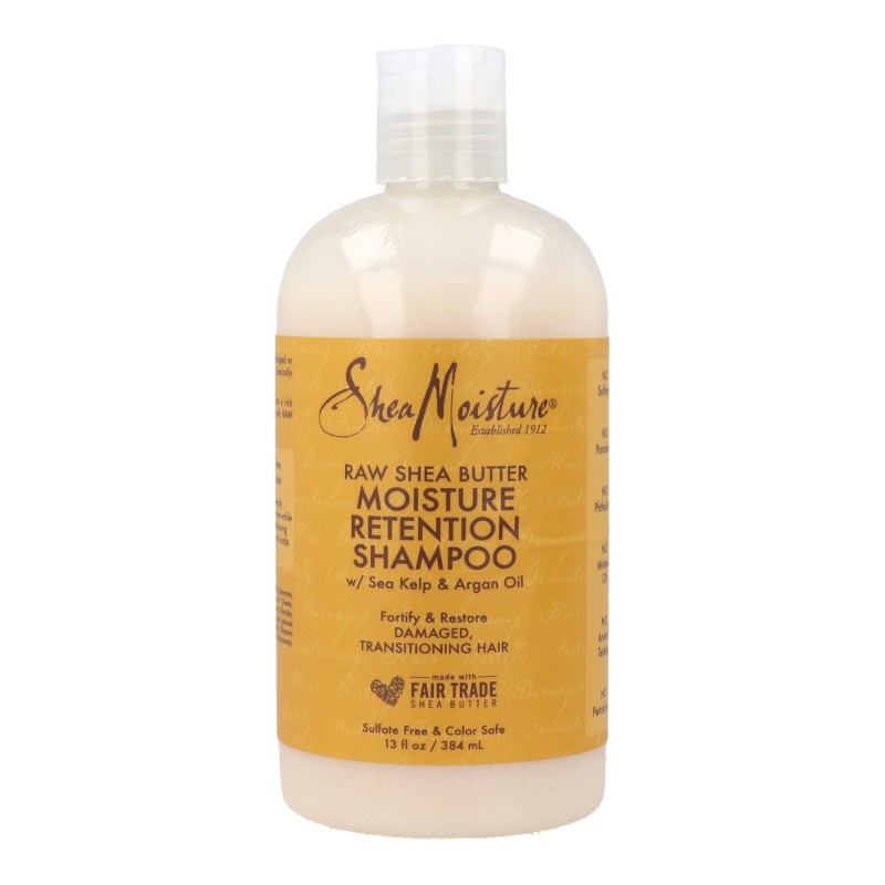 Shea Moisture Raw Shea Butter Champú Retention 384 Ml