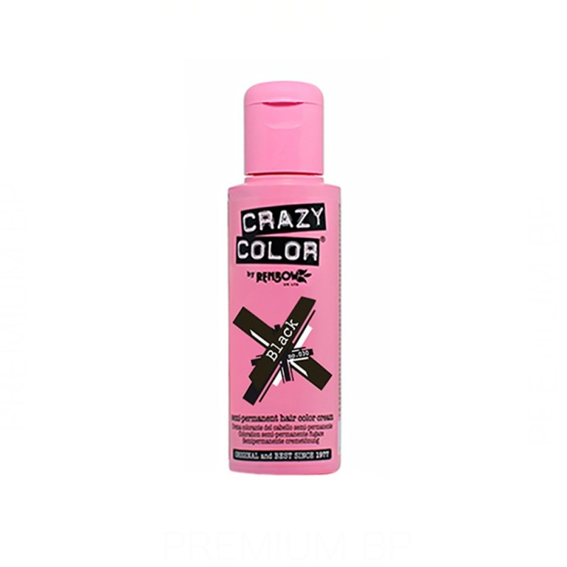 Crazy Color 030 Black 100 Ml