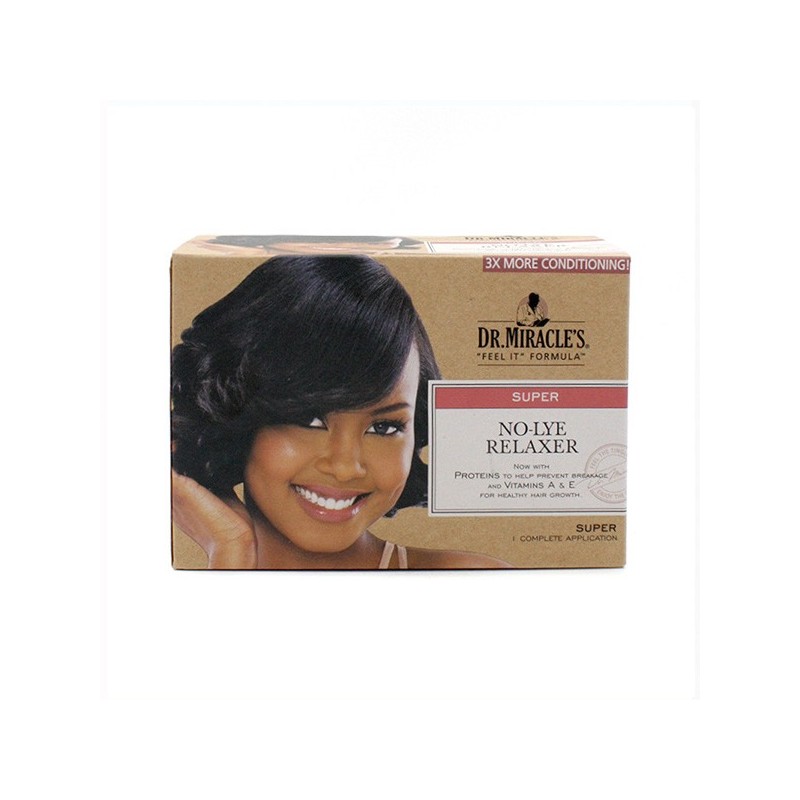 Dr. Miracles No Lye Relaxer Kit Super