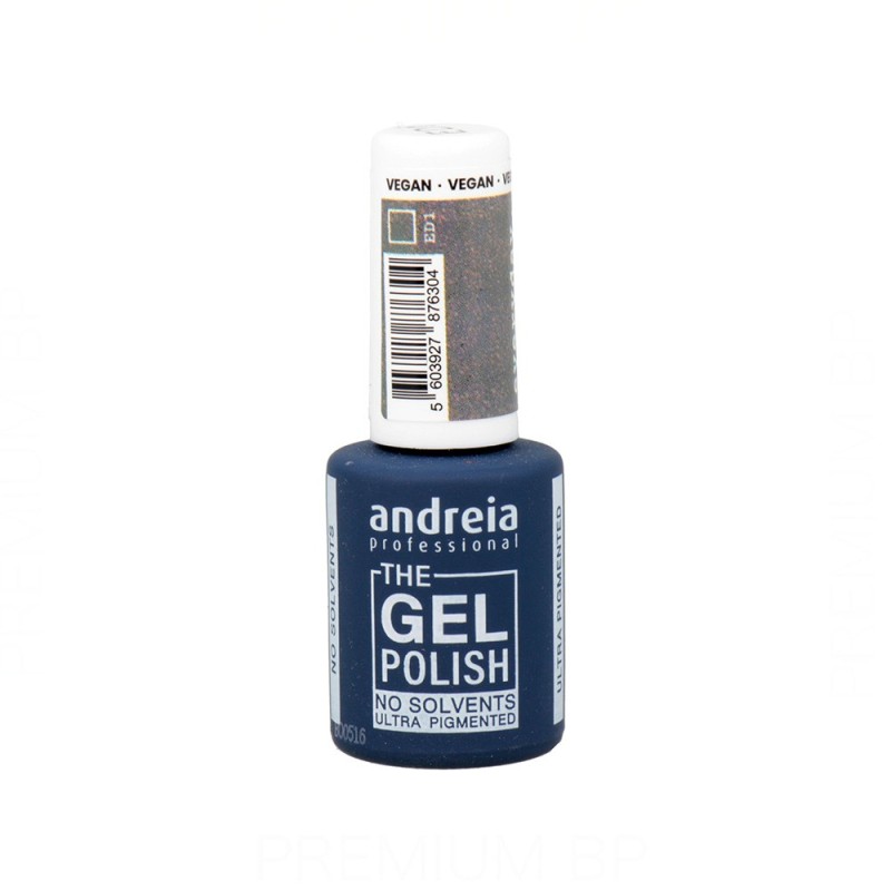 Andreia Professional The Gel Polish Color ED1 Gris Brillo Dorado 10,5 ml