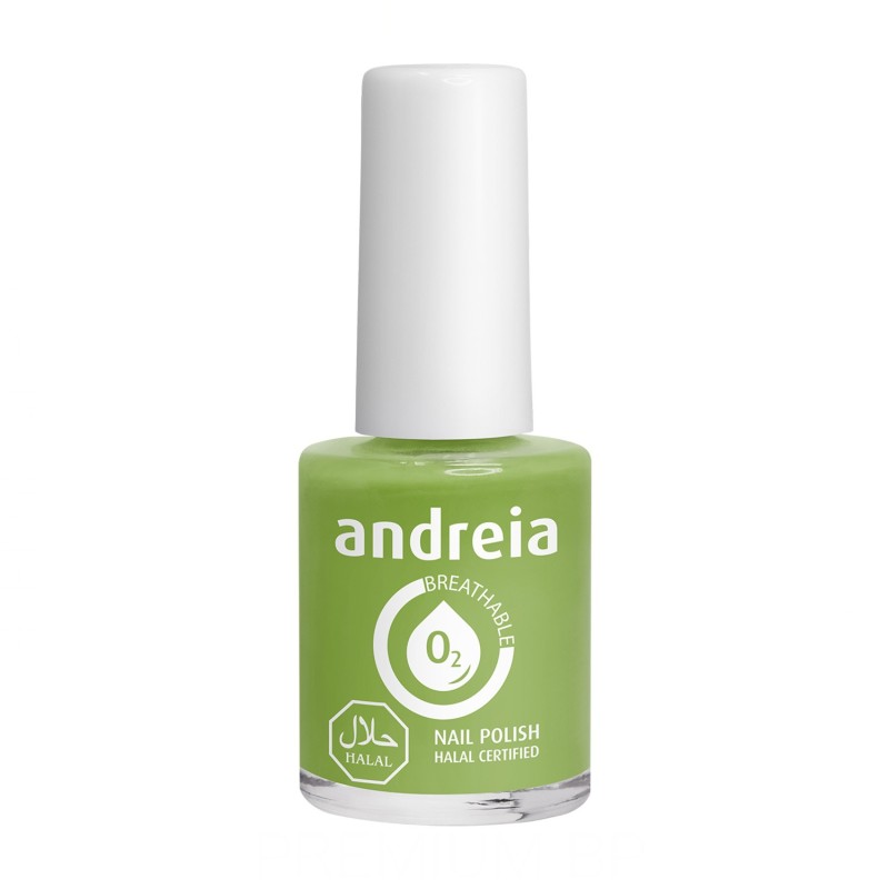 Andreia Breathable Nail Polish Color B10 Verde 10,5 ml