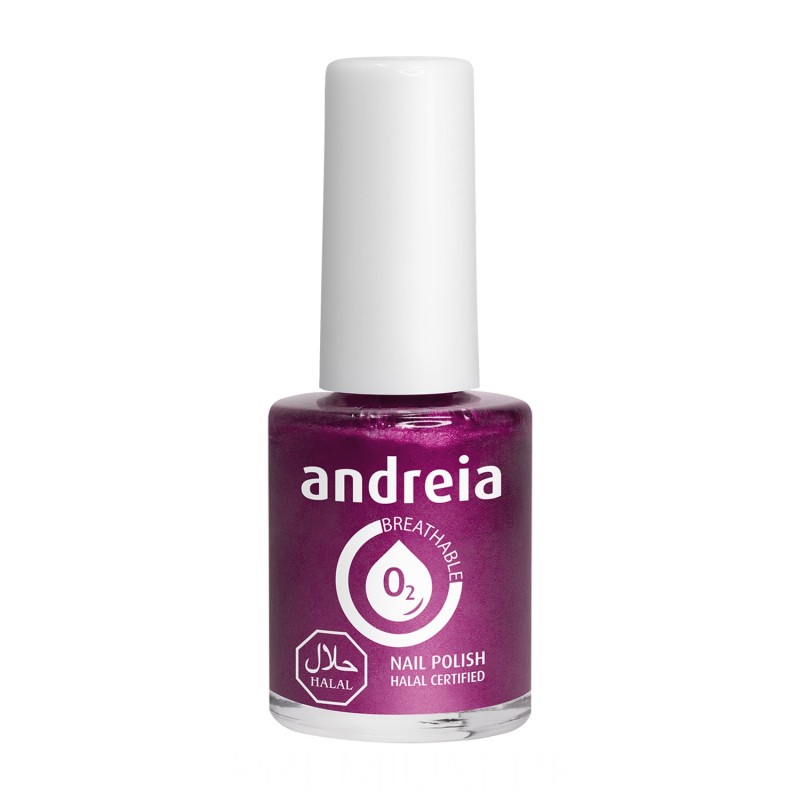 Andreia Breathable Nail Polish Color B11 Rosa Metalizado 10,5 ml