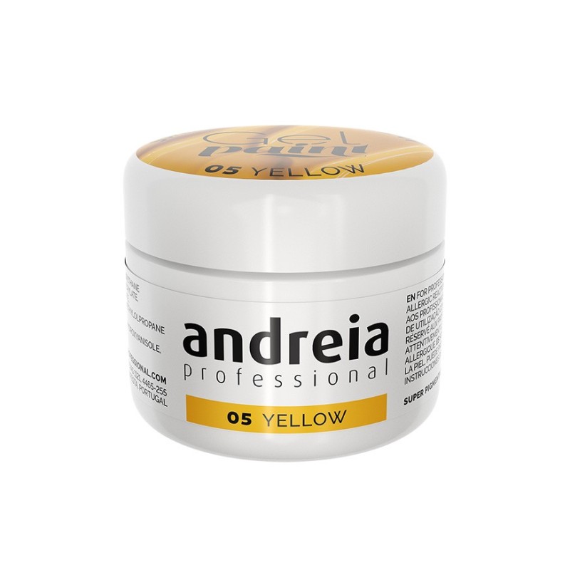 Andreia Gel Paint 05 Amarillo 4 ml