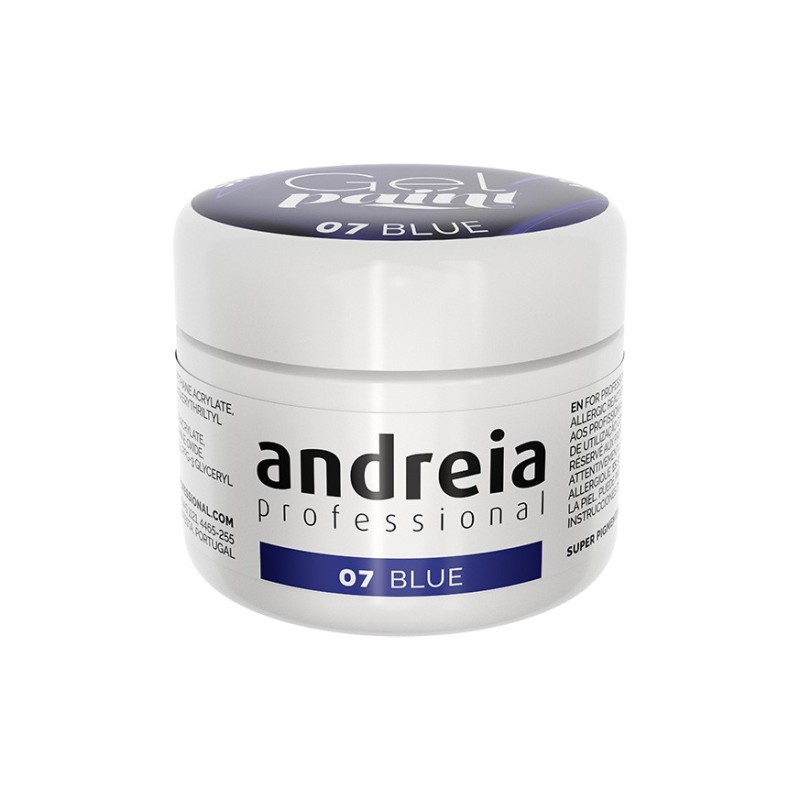 Andreia Gel Paint 07 Azul 4 ml