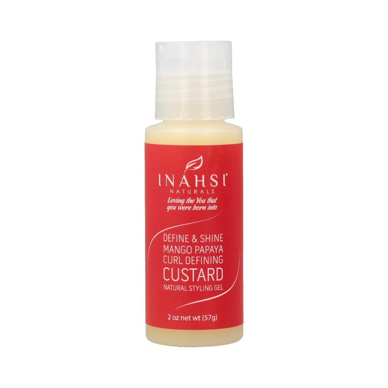 Inahsi Define shine Mango Papaya Curl Defining Custard Styling Gel 57 gr