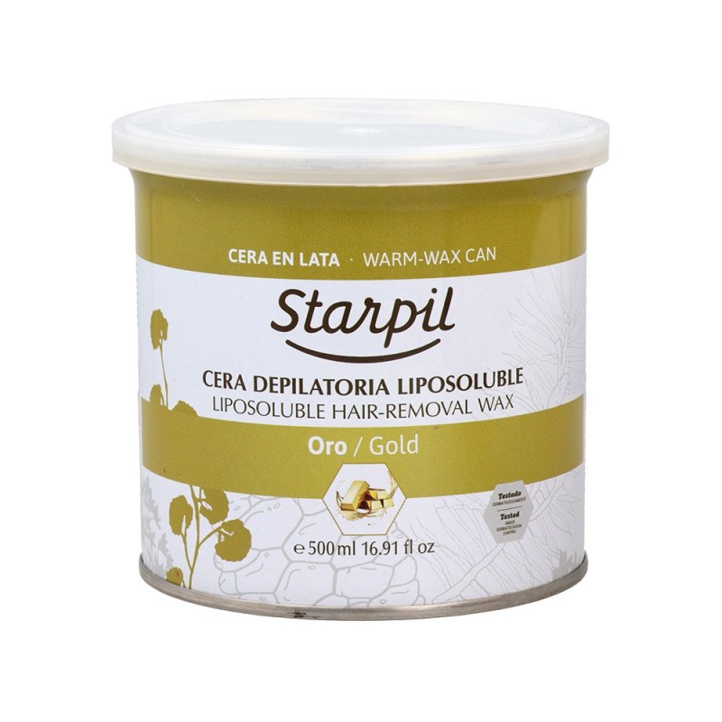 Starpil Liposoluble Cera Lata Oro Gold 500 ml