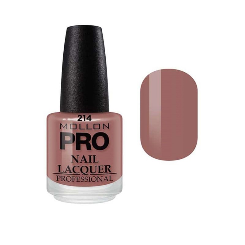 Mollon Pro Hardening Nail Lacquer Color 214 15ml