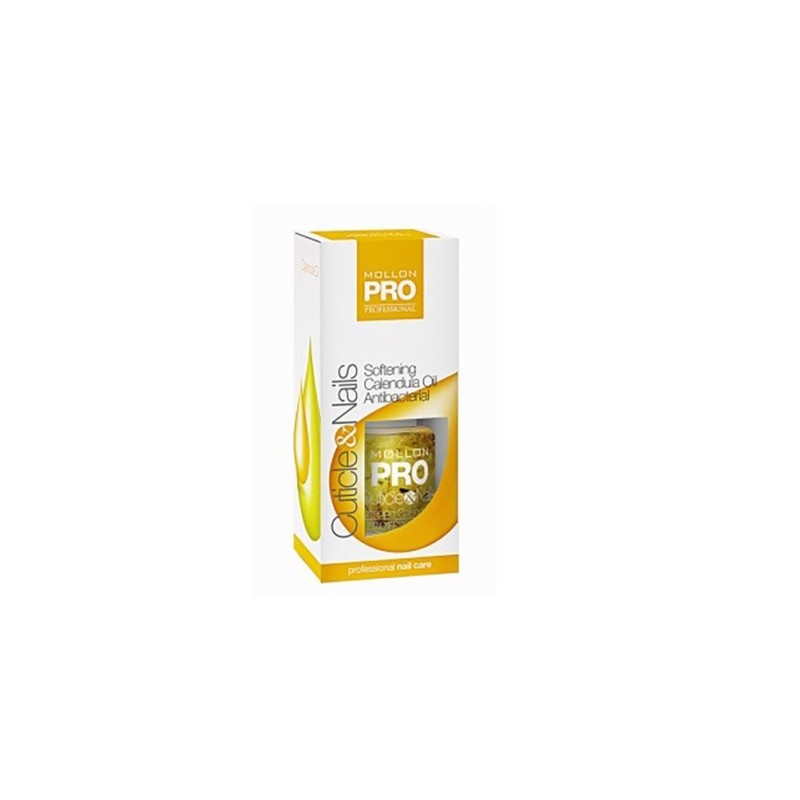 Mollon Pro Mollon Pro Cuticle&Nails Softening Calendula Oil Antibacterial 15ml