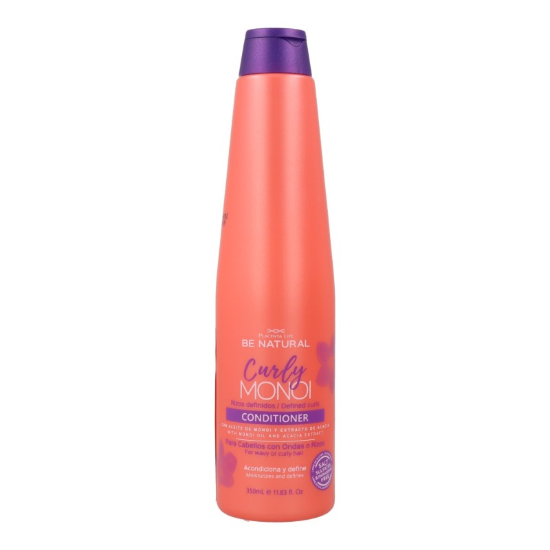 Placenta Life Be Nat Nutri Curly Monoi Acondicionador Rizos 350 ml