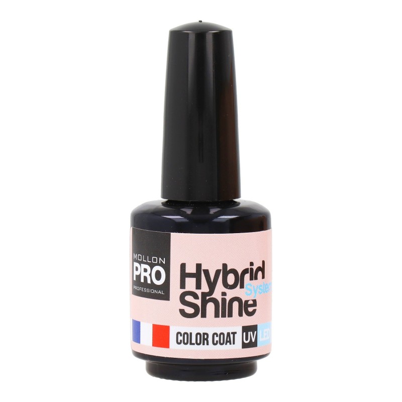 Mollon Pro Hybrid Shine Coat Color 371 Naked Mani 8ml