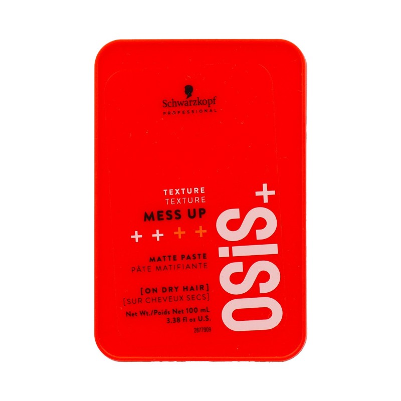 Schwarzkopf Osis Texture Mess Up Matte Paste 100 ml