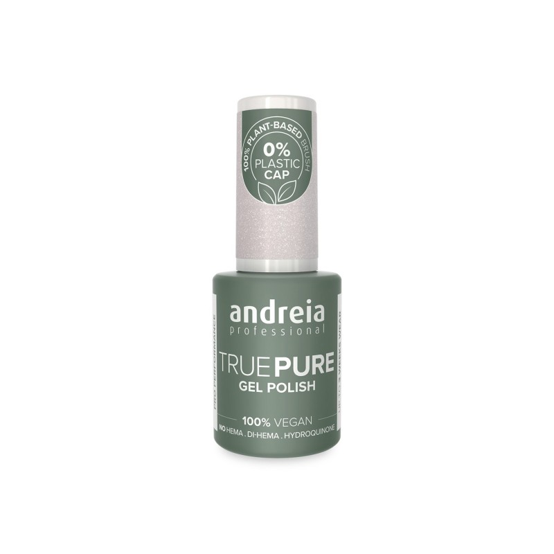 Andreia True Pure Gel Polish T03 Blanco Con Purpurina 10.5 ml