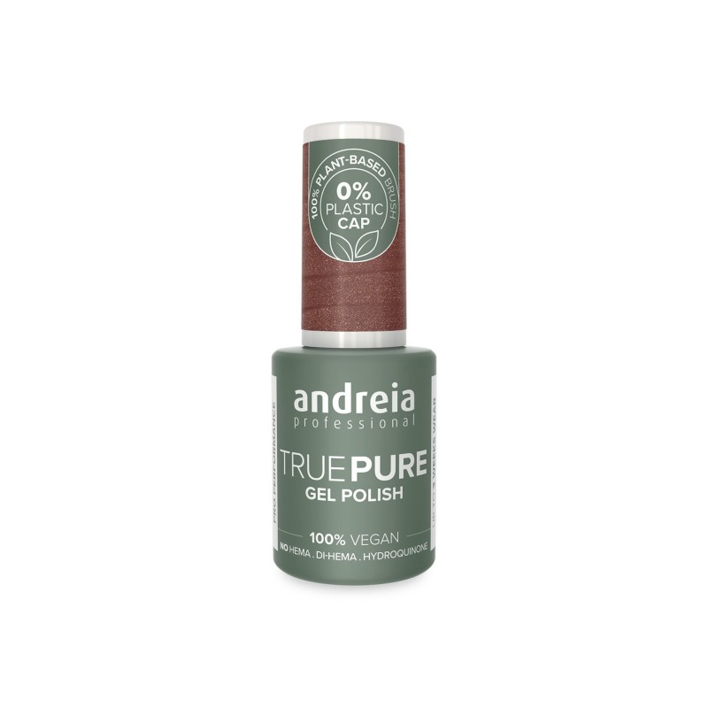 Andreia True Pure Gel Polish T32 Castaño con Brillo Dorado 10.5 ml