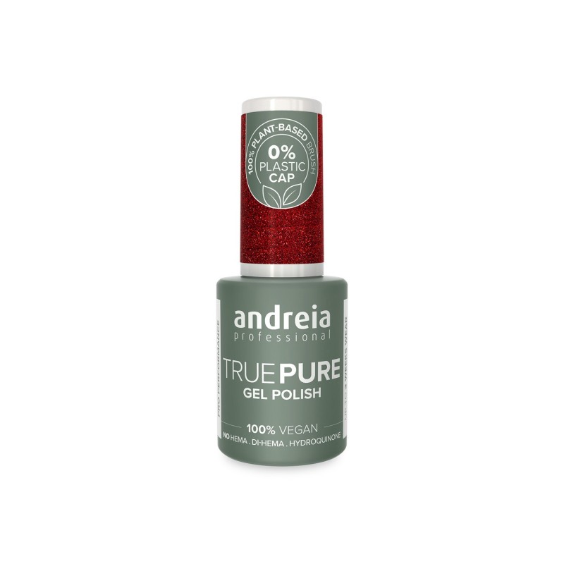 Andreia True Pure Gel Polish T39 Purpurina Rojo 10.5 ml