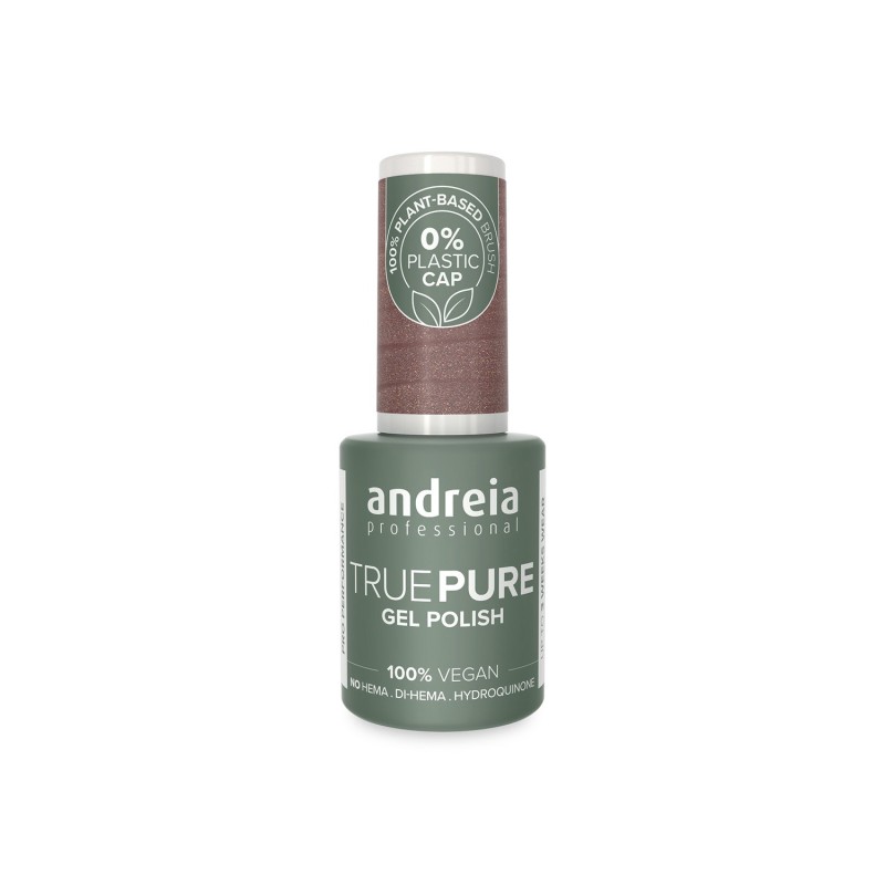 Andreia True Pure Gel Polish T42 Gris Topo con Brillo 10,5 ml