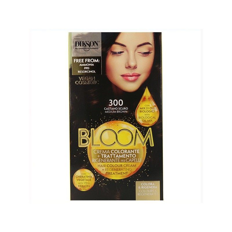 Dikson Bloom Crema Color 300 Castaño Oscuro