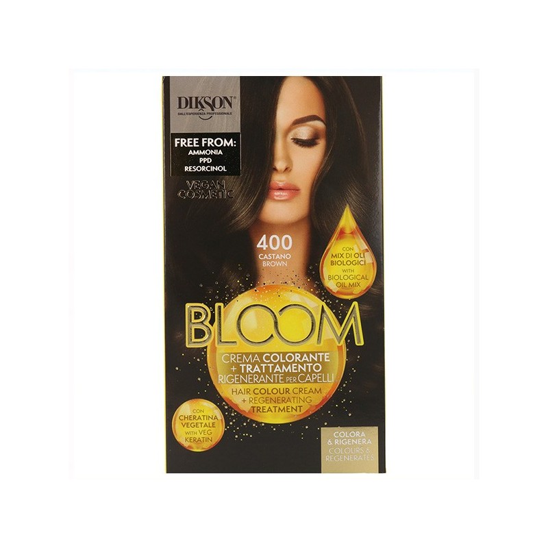 Dikson Bloom Crema Color 400 Castaño