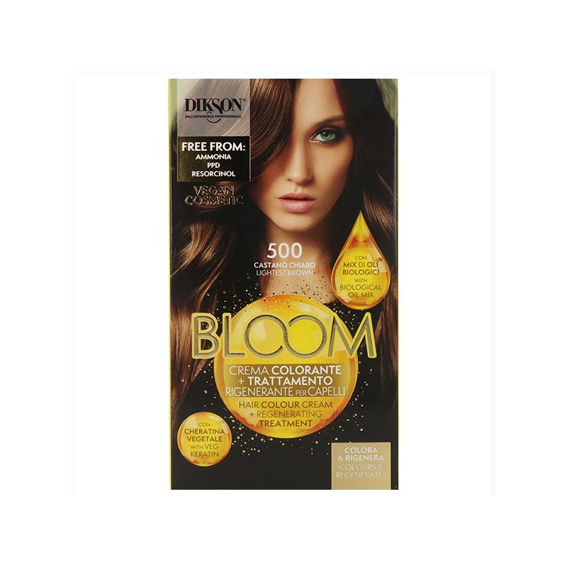 Dikson Bloom Crema Color 500 Castaño Claro