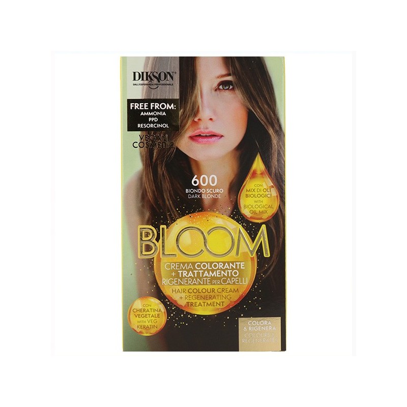 Dikson Bloom Crema Color 600 Rubio Oscuro