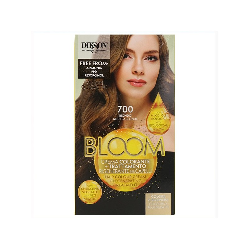 Dikson Bloom Crema Color 700 Rubio Medio