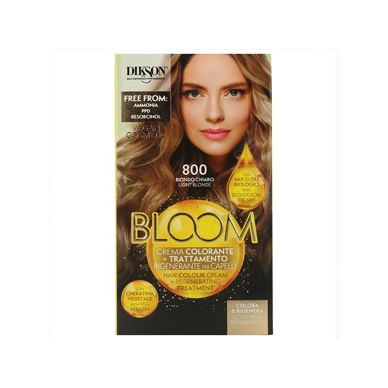 Dikson Bloom Crema Color 800 Rubio Claro