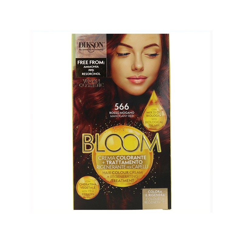 Dikson Bloom Crema Color 566 Rojo Caoba