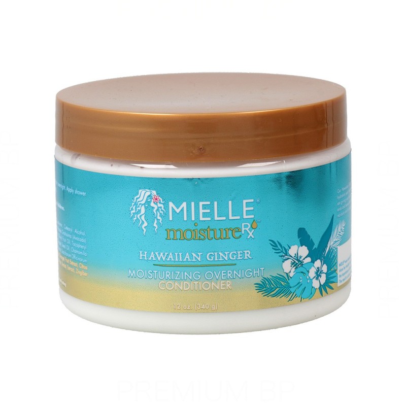 Mielle Moisture RX Hawaiian Ginger Acondicionador Hidratante Overnight 340 ml