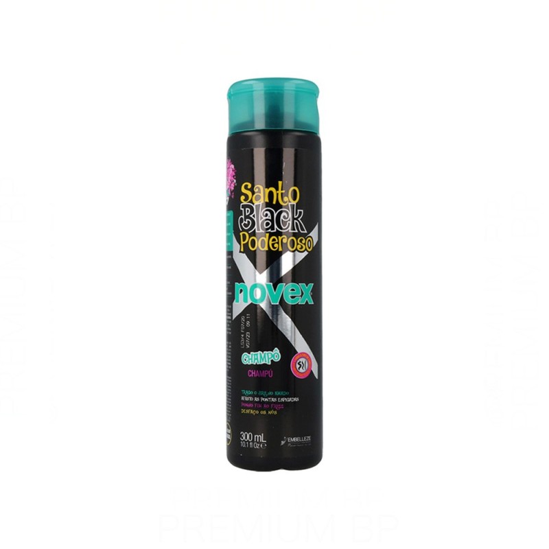 Novex Santo Black Poderoso Champú 300 ml