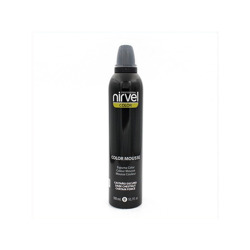 Nirvel Color Mousse Castaño Oscuro 300 Ml