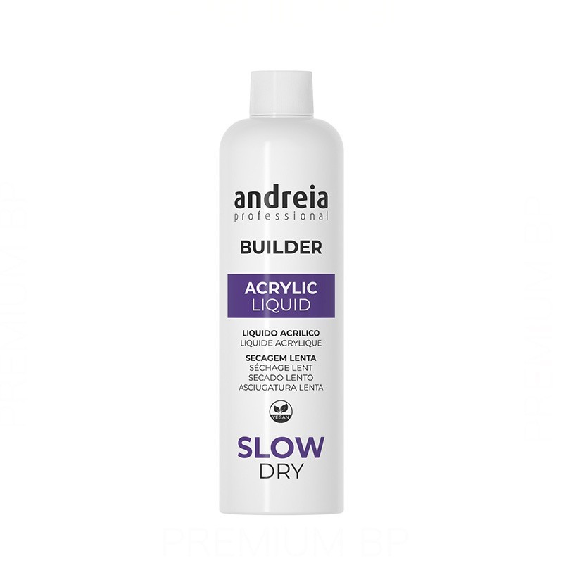 Andreia Professional Builder Líquido Acrílico Secado Lento 250 ml