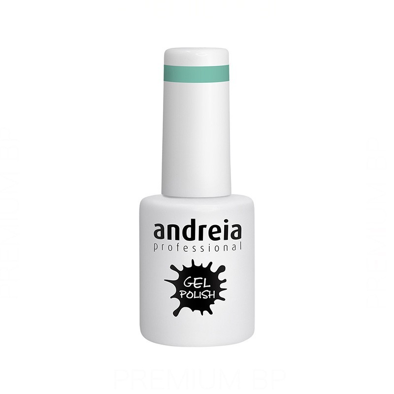 Andreia Professional Gel Polish Color 215 Verde Con Brillo Ligero 10,5 ml