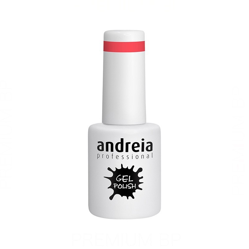 Andreia Professional Gel Polish Color 265 Rojo neón 10,5 ml