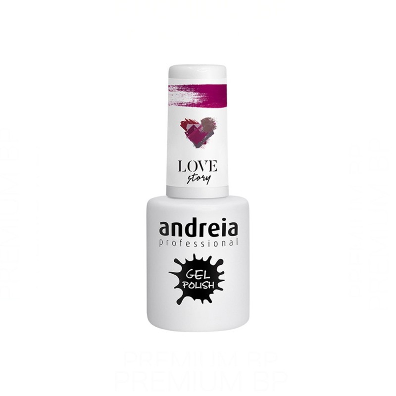 Andreia Professional Gel Polish Color 302 Rojo rosado brillante 10,5 ml