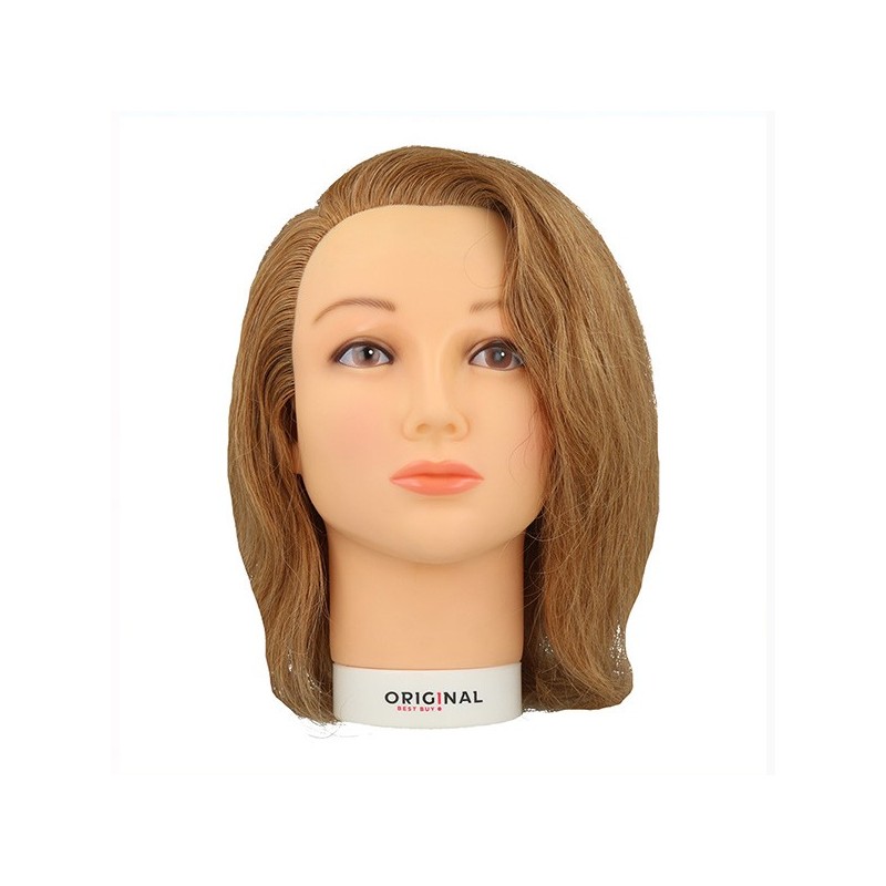 Sinelco Cabeza De Maniquí Isaline 40Cm (0030211) Cabello Humano