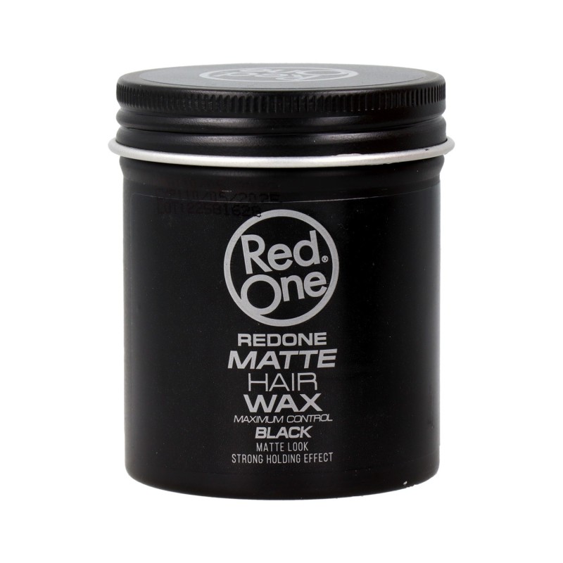 Red One Matte Hair Wax Black 100 ml