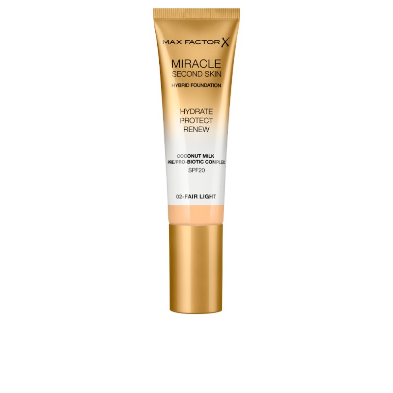 MIRACLE TOUCH second skin foundSPF20 2 fair light