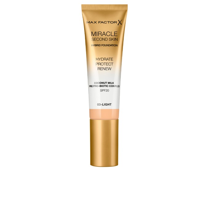 MIRACLE TOUCH second skin foundSPF20 3 light