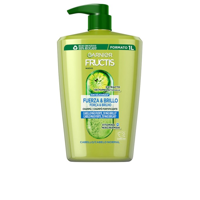 FRUCTIS FUERZA & BRILLO champú 1000 ml