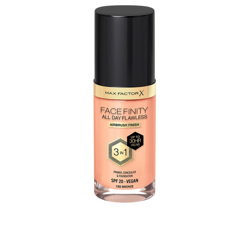 FACEFINITY 3IN1 primer concealer foundation 80 bronze 30 ml