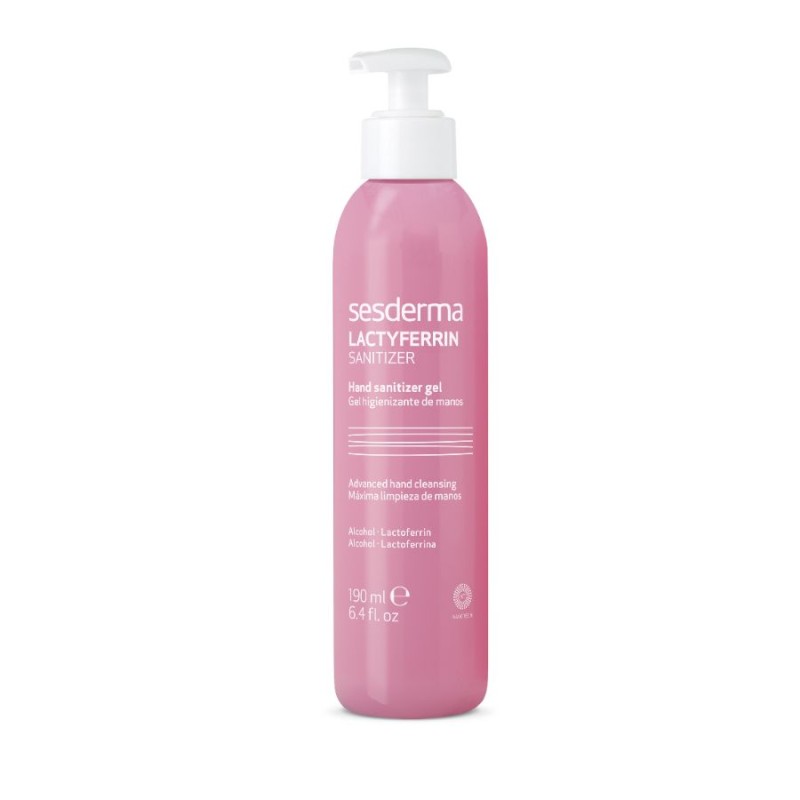 Sesderma LACTYFERRIN sanitizer gel higienizante manos 190 ml